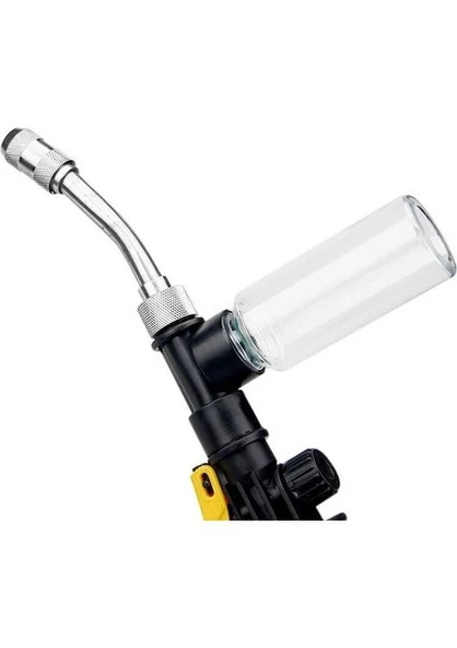 Monozone Metal Basınçlı Köpük Hazneli Su Tabancası 30cm Bahçe Sulama Araba Oto Yıkama Ayarlanabilir - Resim 3