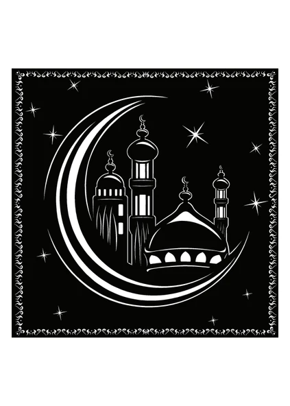 İndispensableyl Cami Silueti Sticker (Tip 1) 30 X 30 Cm ürün görseli