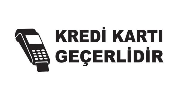 İndispensableyl Kredi Kartı Geçerlidir Sticker 10 X 3 Cm ürün görseli
