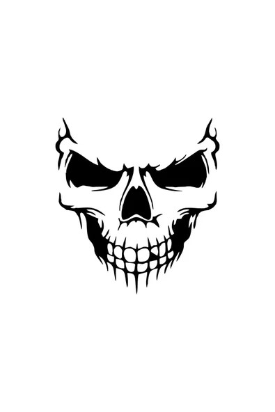 İndispensableyl Kuru Kafa Duvar Dekor Sticker 40 X 44 Cm ürün görseli