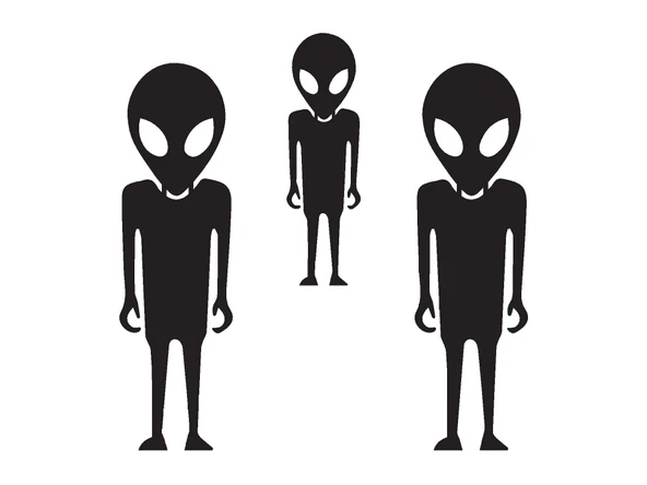 İndispensableyl Uzaylı Aile Temalı Duvar Dekor Sticker 40 X 40 Cm ürün görseli