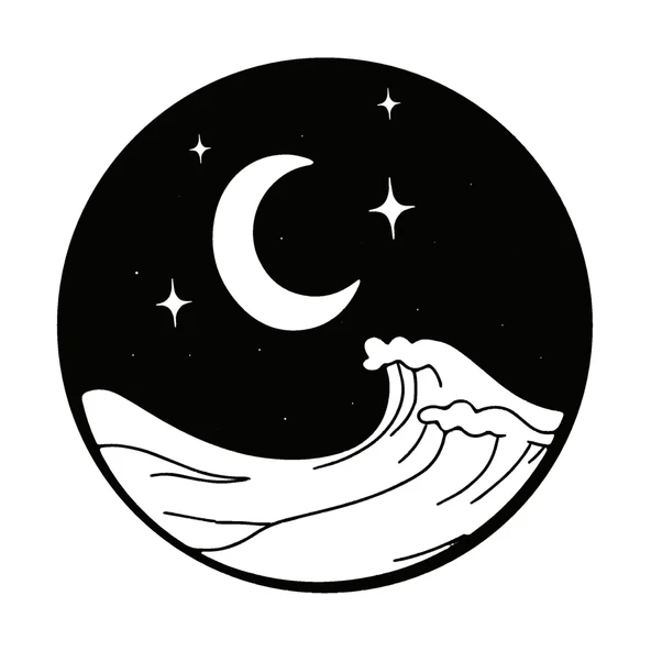 İndispensableyl Mehtap Ay Ve Yıldız Temalı Duvar Dekor Sticker 40 X 40 Cm ürün görseli 1