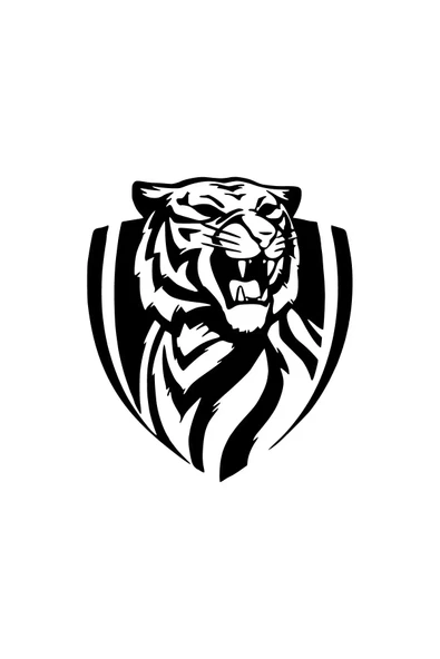 İndispensableyl Kaplan Amblem Duvar Dekor Sticker 40 X 44 Cm ürün görseli 1