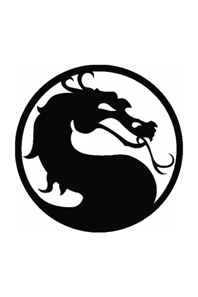 İndispensableyl Ejderha Duvar Dekor Sticker 40 X 36 Cm ürün görseli