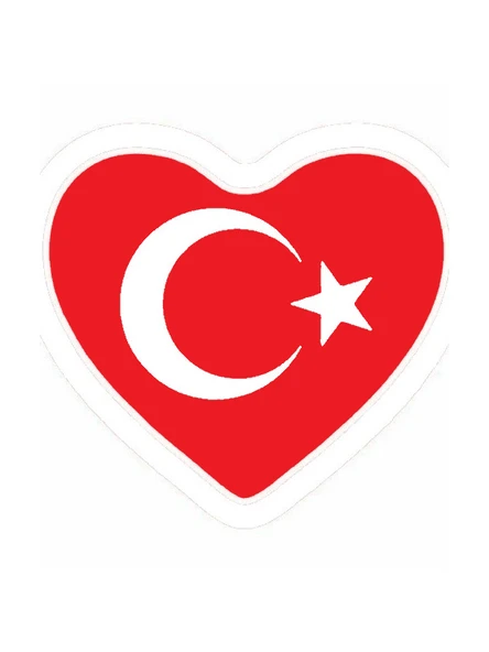 İndispensableyl Türk Bayrağı 6 Duvar Dekor Sticker Kırmızı 60 X 60 Cm ürün görseli