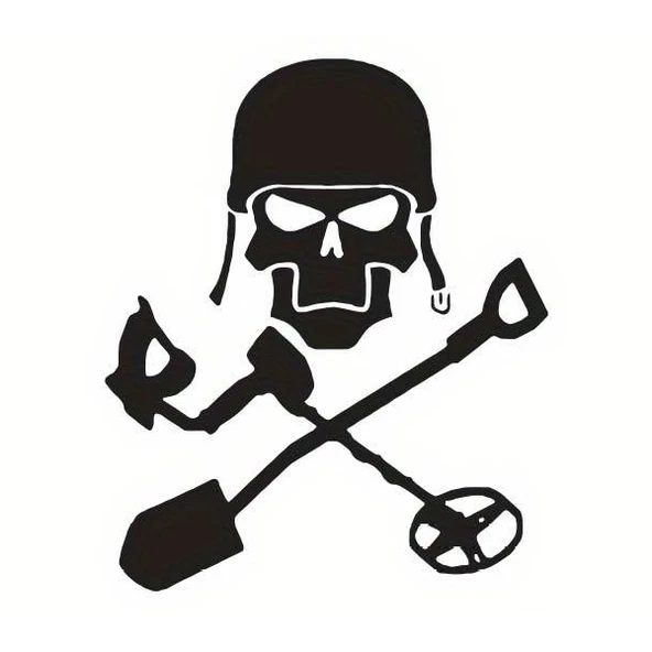 İndispensableyl Gizemli Defineci Duvar Dekor Sticker 33 X 40 Cm ürün görseli