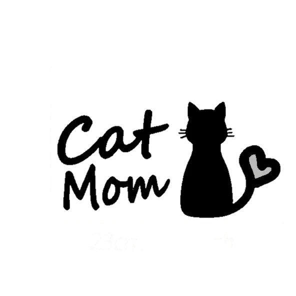 İndispensableyl Cat Mom Duvar Dekor Sticker 46 X 24 Cm ürün görseli