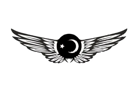 İndispensableyl Ayyıldız Kanat Motosiklet Siperlik Sticker 20 X 5 Cm ürün görseli