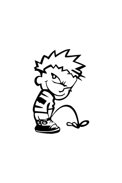 İndispensableyl İşeyen Çocuk Sticker 10 X 15 Cm ürün görseli