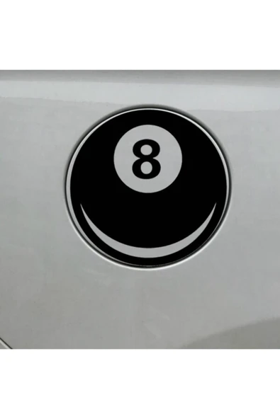 İndispensableyl Magic Sekiz Top Sticker 15 X 15 Cm - Resim 2