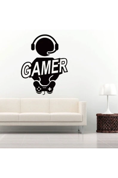 İndispensableyl Gamer Sticker 30 X 30 Cm - Resim 4