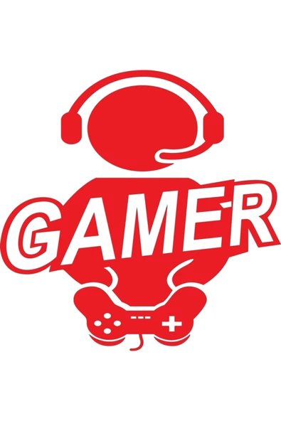 İndispensableyl Gamer Sticker 30 X 30 Cm - Resim 2