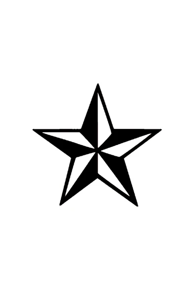 İndispensableyl Deniz Yıldızı Tasarım Sticker 20 X 20 Cm ürün görseli