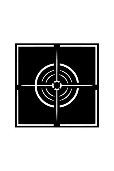 İndispensableyl Geometrik Hedef Sticker 10 X 10 Cm ürün görseli