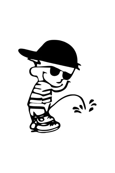 İndispensableyl Yaramaz Çoçuk Sticker 10 X 12 Cm ürün görseli