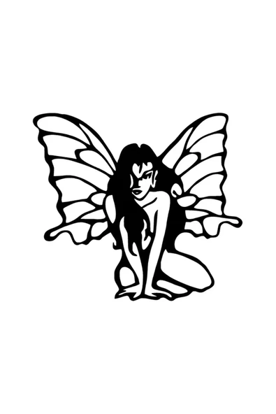 İndispensableyl Kanatlı Peri Sticker 10 X 9 Cm ürün görseli