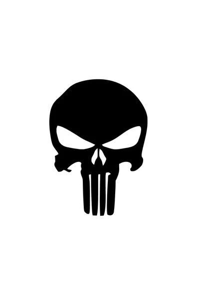 İndispensableyl Punisher Kafa Sticker 20 X 28 Cm - 1