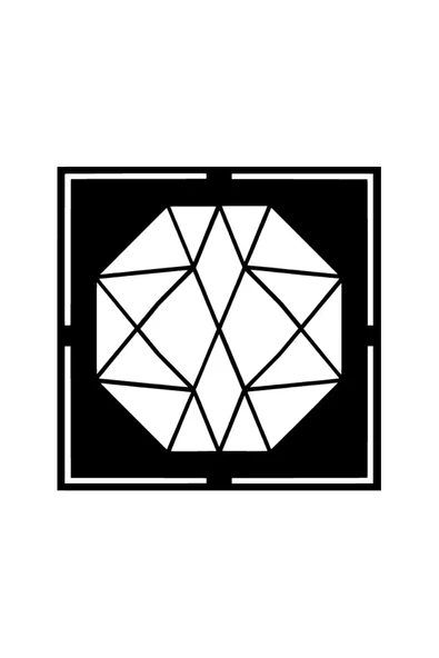 İndispensableyl Geometrik Şekil Sticker 30 X 30 Cm ürün görseli