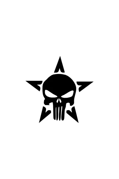 İndispensableyl Punisher Usarmy Sticker 10 X 10 Cm ürün görseli