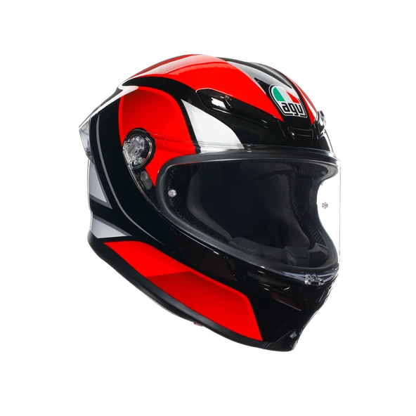 AGV KASK/K6 S MPLK HYPHEN BLK RED WHITE