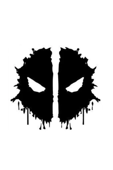 İndispensableyl Deadpool Sticker 10 X 9 Cm - 1