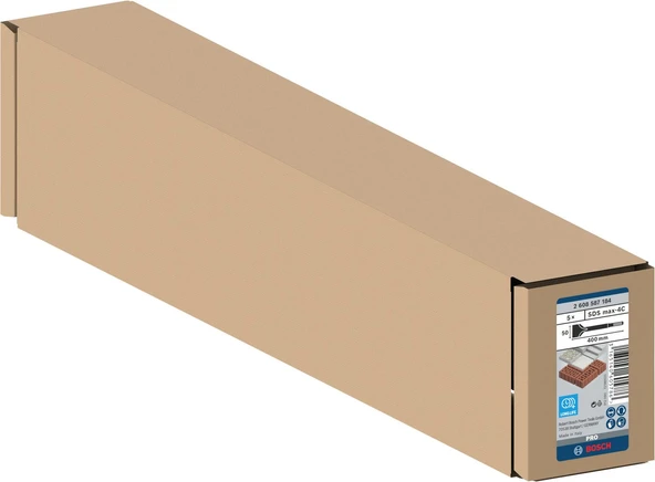 PRO SDS max-4C Yassı Keski, 50x400 mm, 5 parça ürün görseli