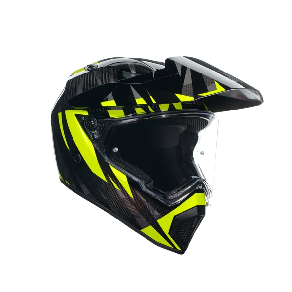 AGV KASK/AX-9 MULTI PLK STEPPA CARBON GREY YELLOW FLUO