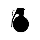 İndispensableyl Bomba Sticker 10 X 13 Cm ürün görseli 1