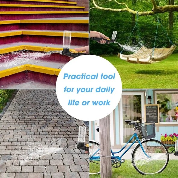 Monozone Yüksek Basınçlı Metal 56cm Ayarlanabilir Köpüklü Su Püskürtücü Araba,Bahçe,Pencere Yıkama - Resim 6