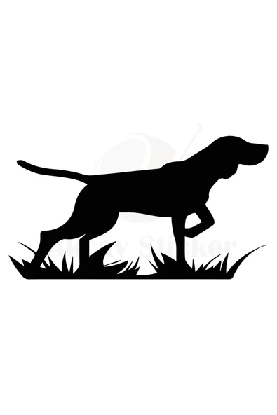 İndispensableyl Av Köpeği Sticker 30 X 15 Cm - 1