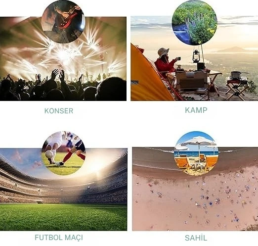 Monozone Tek Göz Dürbün HD Zoom Teleskop Tripot Telefon Kamera El Dürbünü 80x Monoküler Taşınabilir - 6