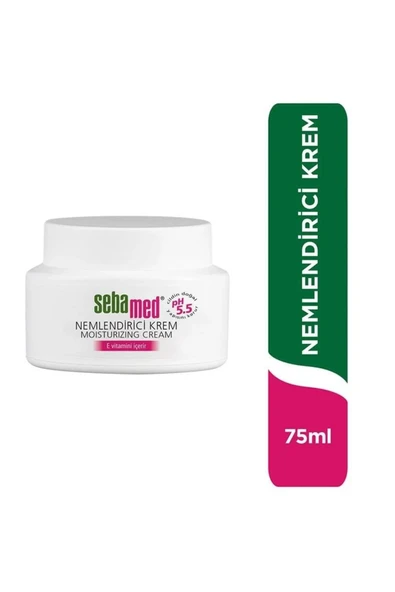 SEBAMED %2 Vitamin E İçeren Nemlendirici Yüz ve Boyun Cilt Bakım Kremi – Günlük Bakım - 75 ml