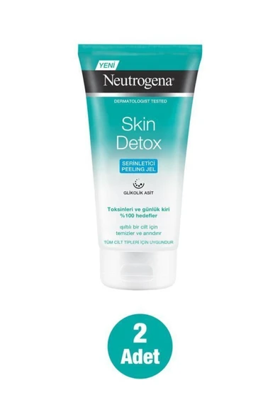 NEUTROGENA Skin Detox Serinletici Peeling Jel 150 ml X 2 Adet 35746614307202 - 2
