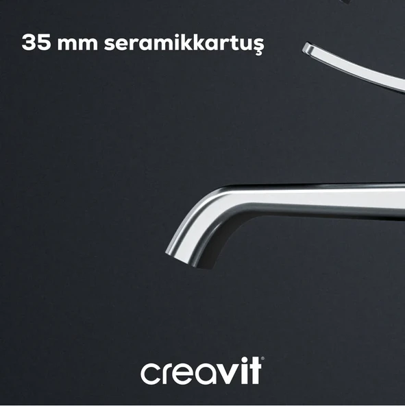 CREAVİT Lua Banyo Bataryası Armatürü LU2500 - 3
