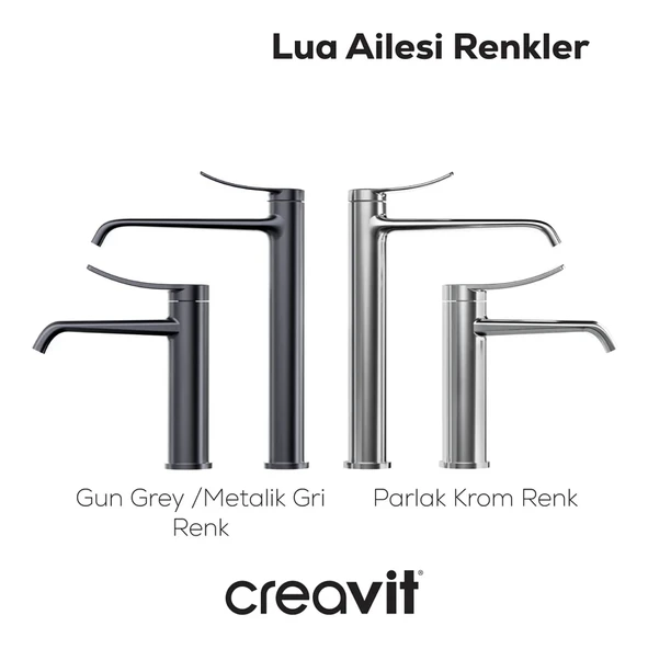 CREAVİT Lua Banyo Bataryası Armatürü LU2500 - 4