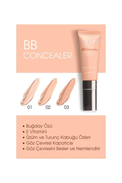 NOTE Bb Göz Altı Kapatıcı - Concealer 03