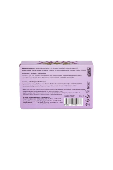 HANIMAĞA Akdeniz Lavanta Sabunu 100 Gr,lavanta - 3
