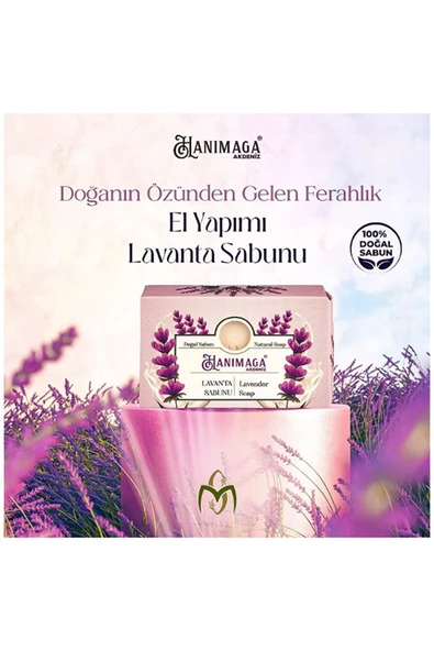 HANIMAĞA Akdeniz Lavanta Sabunu 100 Gr,lavanta