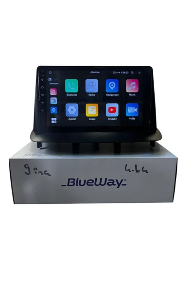 Renault Fluence-Megane 3 BLUEWAY 4-64 PROFESYONEL OEM MULTİMEDİA