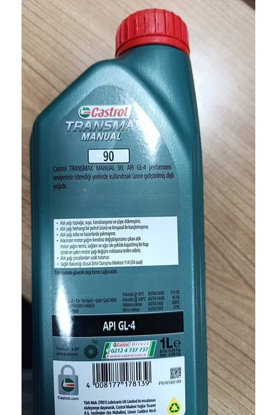 TRANSMAX MANUAL 90 1 LİTRE - 2
