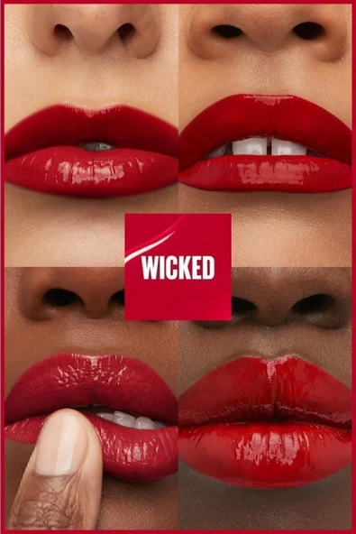 MAYBELLİNE NEW YORK Super Stay Vinyl Ink Uzun Süre Kalıcı Likit Parlak Ruj 50 Wicked - 2