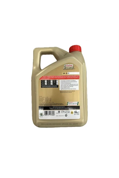 Edge 5w-30 C3 4 Litre 2025 Tarihli - 2