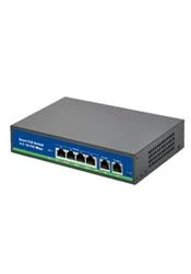 ISEE ISS-4010PG 8 Port Poe+ 10-100 Mbps 2 Port 10-100-1000 Uplink Switch - Resim 2