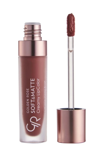 GOLDEN ROSE Soft & Matte Creamy Lipcolor No:107 Milky Chocolate - Likit Mat Ruj - 3