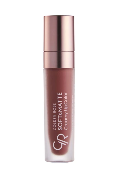 GOLDEN ROSE Soft & Matte Creamy Lipcolor No:107 Milky Chocolate - Likit Mat Ruj - 2