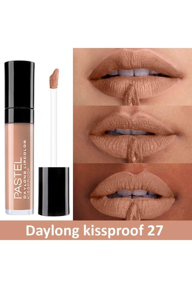 PASTEL Daylong Lipcolor Kissproof - Likit Mat Ruj 27 - 2