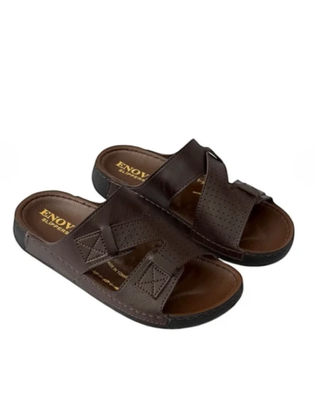 Enova Rahat Tabanlı Erkek Terlik Yazlık Günlük Plaj Havuz Bahçe Hafif Terlik ürün görseli 1