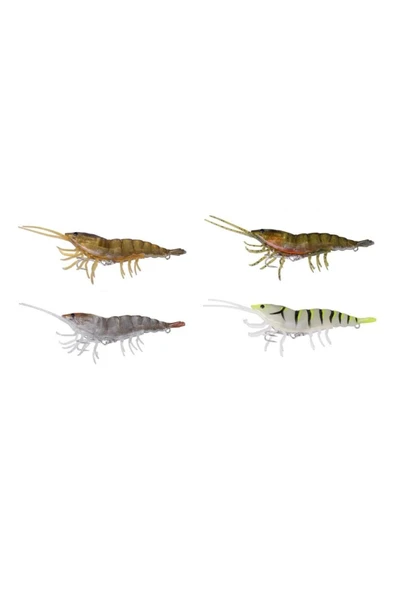Savage Gear 3d Hybrid Shrimp 10cm 17g Silikon Karides Suni Yem Olive Green Egg
