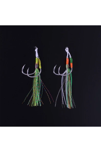 Seabor Double Assist Epoxy Assist Takım 1/0 -  2 adet - Resim 2