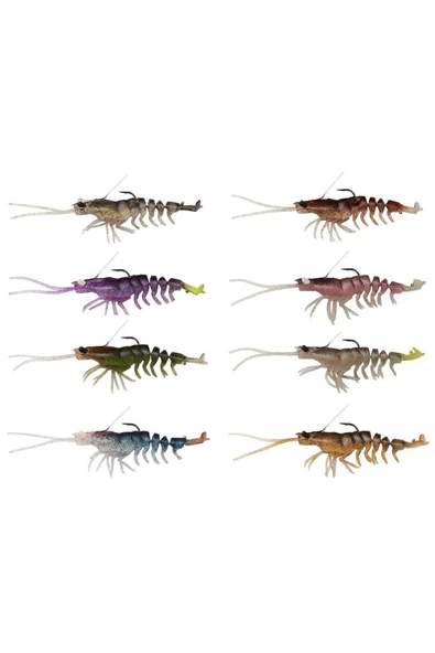 Savage Gear 3d Shrimp Weedless 9 Cm 7 Gr Suni Yem - Resim 2